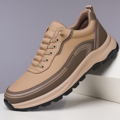 🤩🔥【Promoție 2025】【39-45】Pantofi sport impermeabili din piele ✨ talpă moale ultra-confort, rezistenți la murdărie