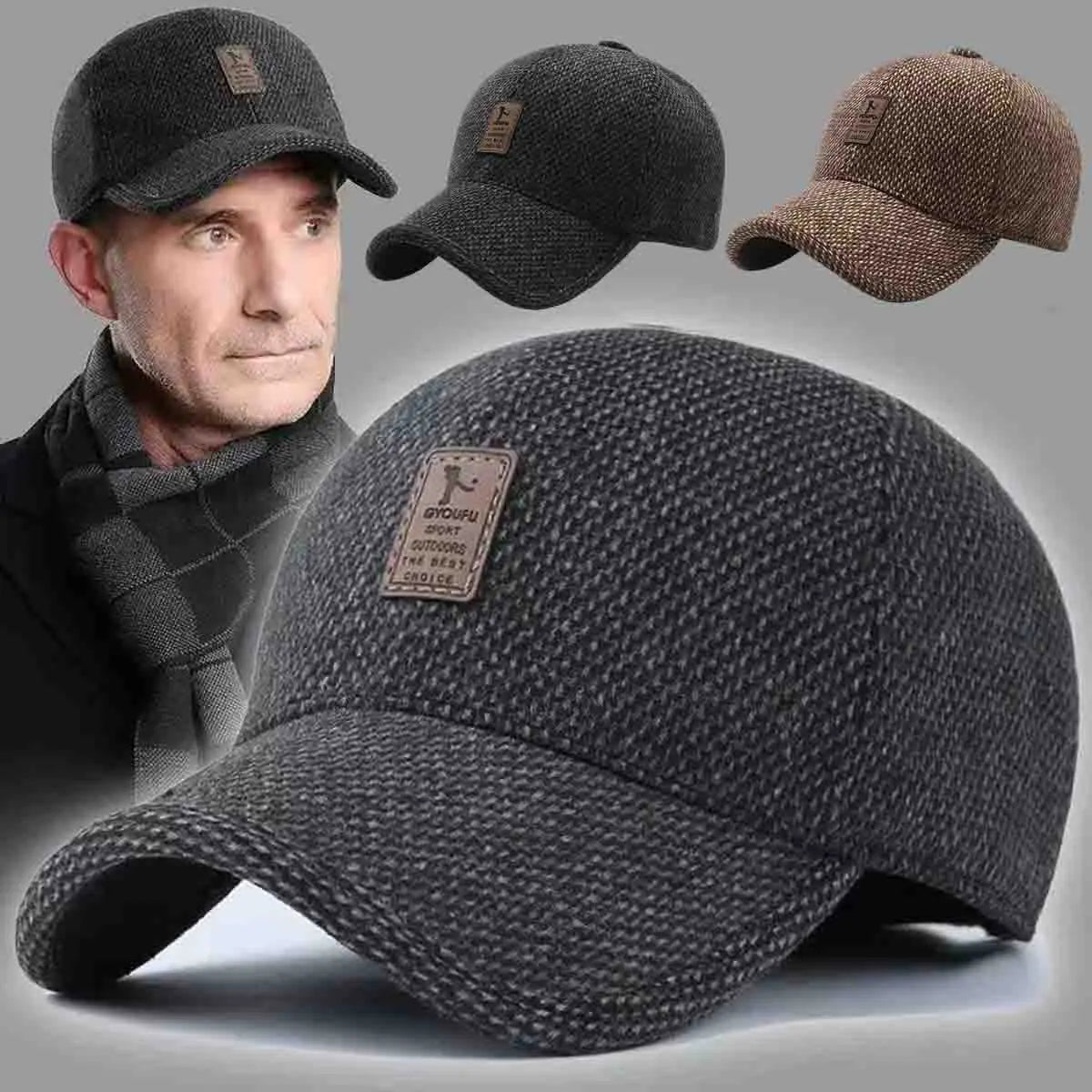 🧢2026 Męska całoroczna czapka casualowa w stylu biznesowym na co dzień i na świeżym powietrzu