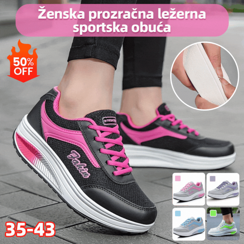 🔥👟【35-43】Modne, oddychające, codzienne trampki damskie