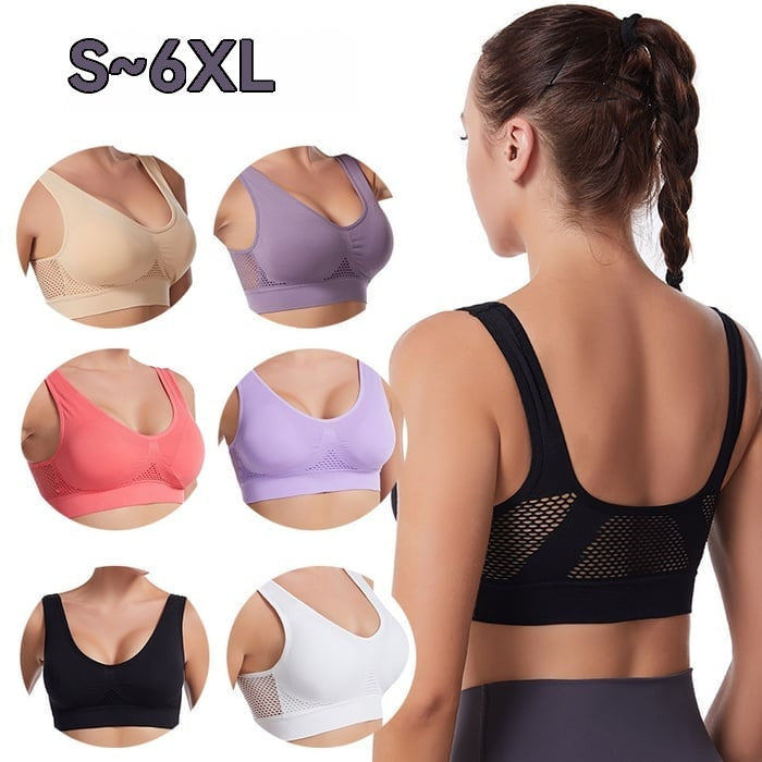 😍【Set od 3 komada】Nevidljivi grudnjak za veće veličine ❤️ Prozračan i hladan【40–120KG】