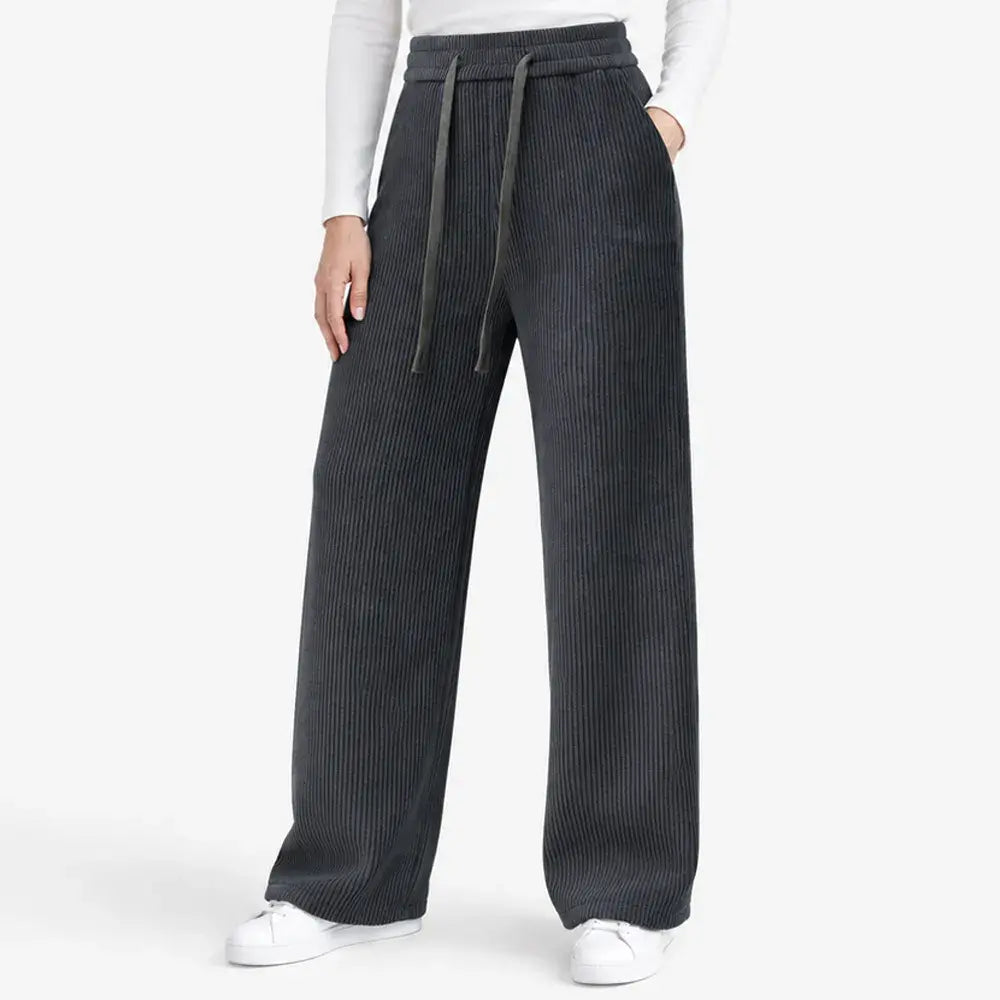 Nuevos pantalones elásticos holgados para mujer [40-110 kg]