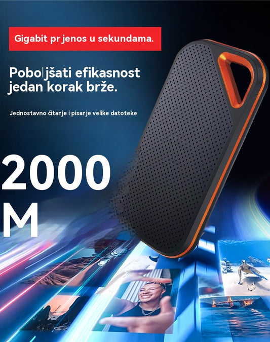 🔥🔥【Zadnji dan – popust】【16TB】Prijenosni tvrdi disk velike brzine · Veliki kapacitet · Brz prijenos podataka