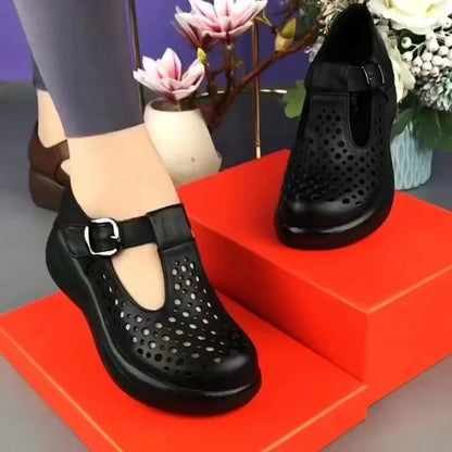 🔥🔥👞【35-40】🤩Pantofi confortabili pentru femei 2025, piele naturală, talpă groasă
