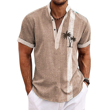 🧢🌴 【S-6XL】Męska koszula casual 2026 ☀️ Wykonana z bawełny, idealna na wakacje i lato 🌞