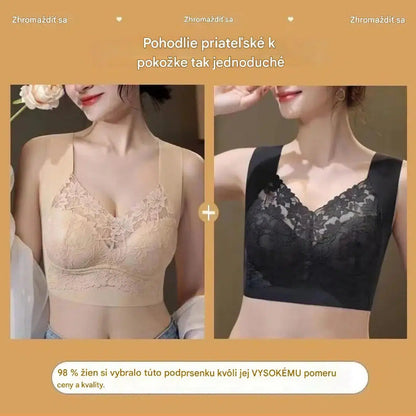 ✨💓【KUPITE 1, DOBITE 1 ZASTONJ】Nov nedrček brez trdih kostič s push-up učinkom – proti popuščanju (40-100 kg)