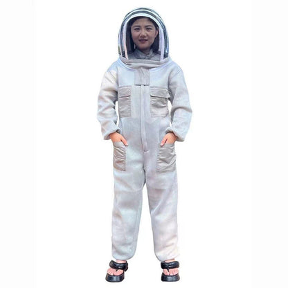 🐝 Mono protector contra abejas de malla de algodón 3D – 🚚 Envío rápido + Garantía de calidad