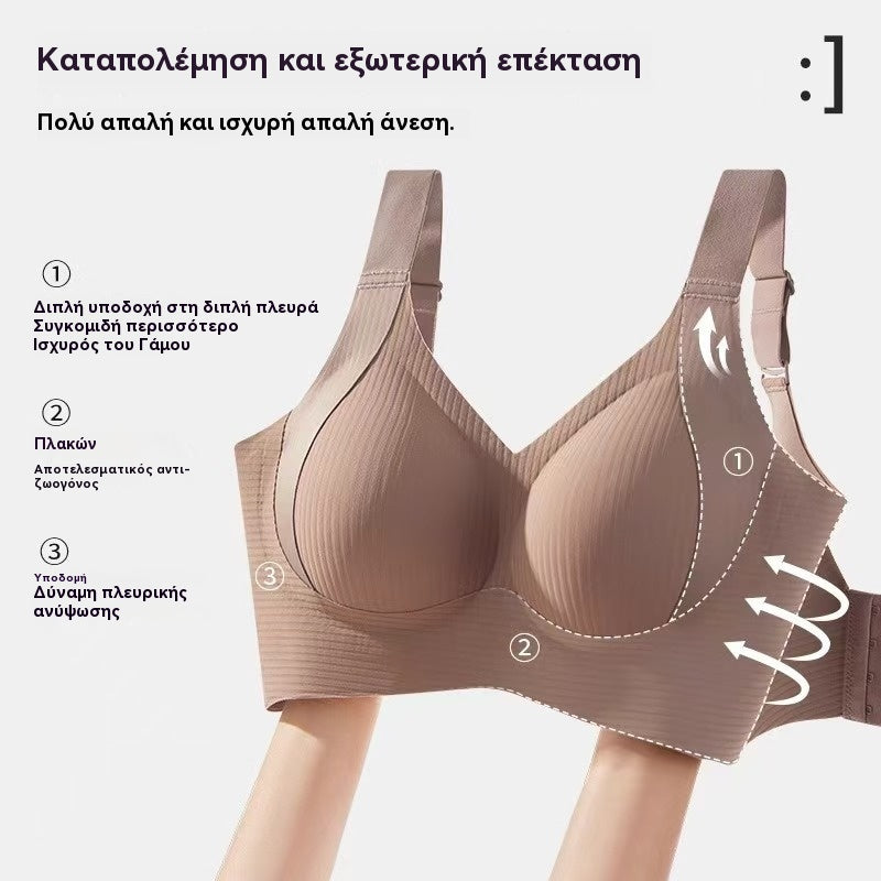 🎁😍【Έκπτωση 50%】❤️【Σετ 4 τεμαχίων】Αόρατα διαμορφωτικά σουτιέν για γυναίκες【40–95 κιλά】– άνετα, υποστηρικτικά και ιδανικά για κάθε μέρα✨