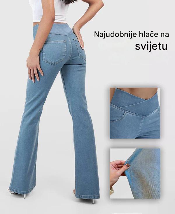 👖 -50% | Ženske traperice – visoki struk, oblikuju i naglašavaju figuru