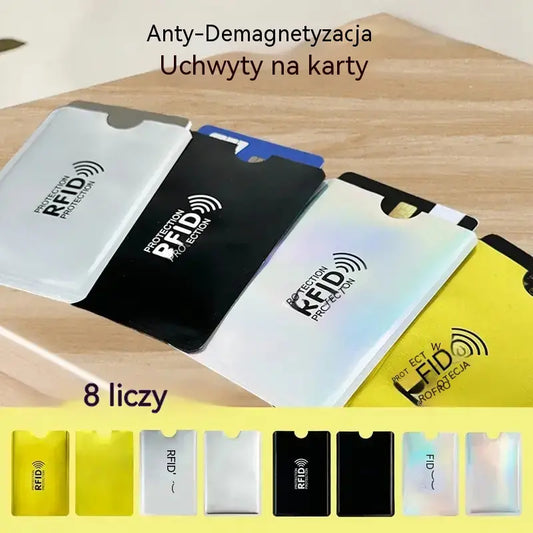 🔒 8 etui na karty z blokadą RFID – ochrona kart bankowych i dokumentów tożsamości