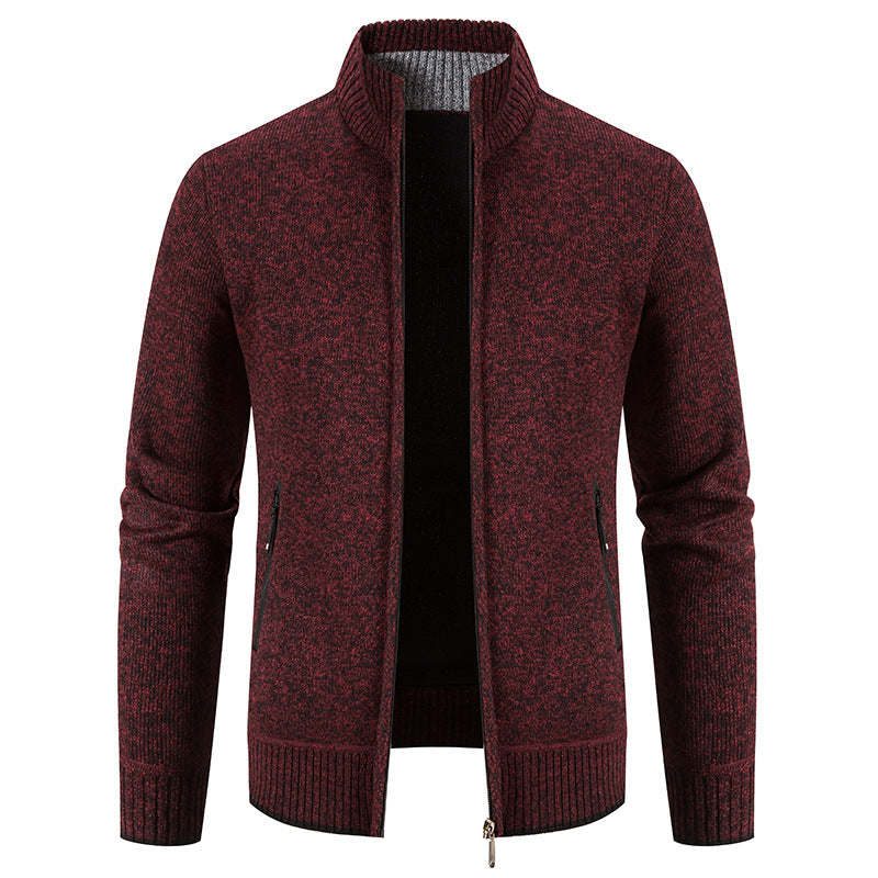 ✨【50% zľava: M-3XL】Nový pánsky zimný komplet 2026 – bunda s hrubým golierom a polar podšívkou + vesta + pulóver