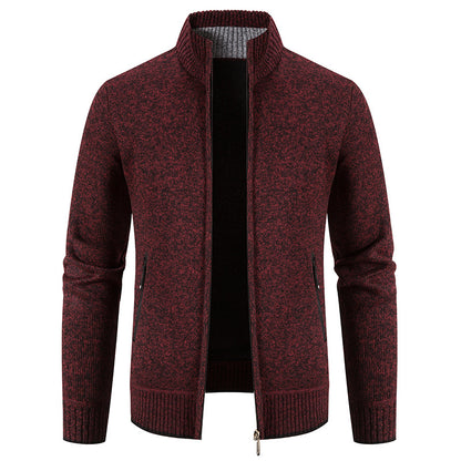 ✨【50% zľava: M-3XL】Nový pánsky zimný komplet 2026 – bunda s hrubým golierom a polar podšívkou + vesta + pulóver