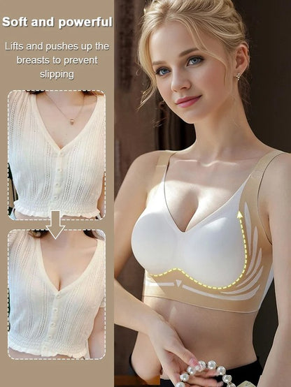 😍【4balenie】Dámska jednodielna bezdrôtová podprsenka❤️【40-85 KG】