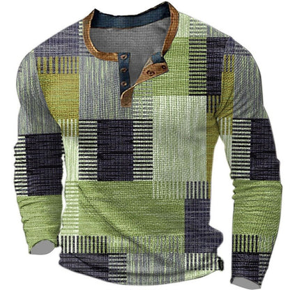 🔥 Jesenski novi slog – POPUST 50% 👕 Moško polo majico z dolgimi rokavi in potiskom – velikosti S-4XL