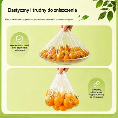 ⏳50% zniżki🔥【300 sztuk】Im więcej kupisz, tym więcej zaoszczędzisz🎁Jednorazowe elastyczne pokrywki do żywności, odpowiednie do misek i talerzy