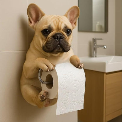 🐕 Uroczy uchwyt na papier toaletowy z motywem szczeniaka
