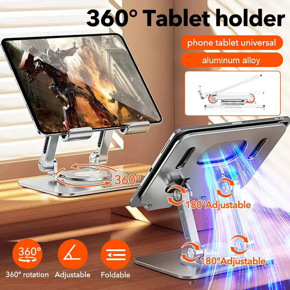 💻Podstawka pod laptopa Obrotowa podstawka ze stopu aluminium ze stopu aluminium