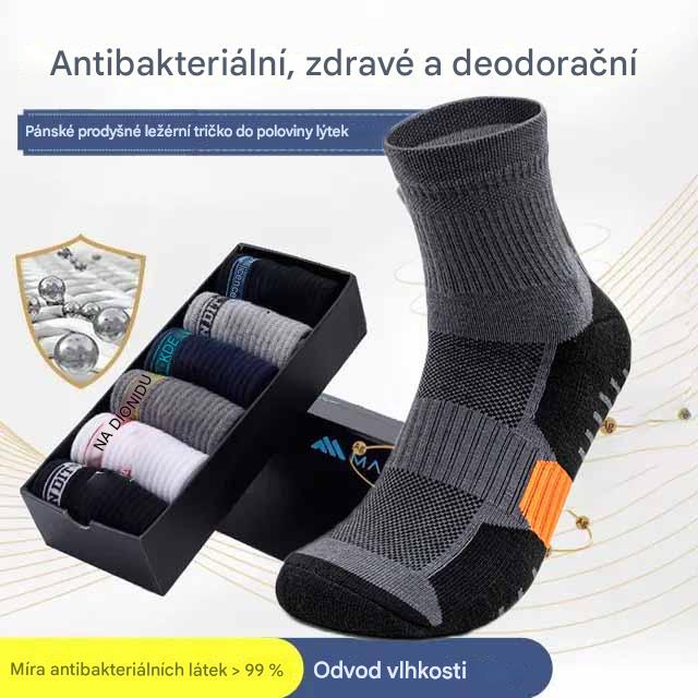 🔥【6 párů】Pánské teplé ponožky pro zimu · Prodyšné, pohodlné, pohlcují pot · Sleva -50 % + rychlé doručení