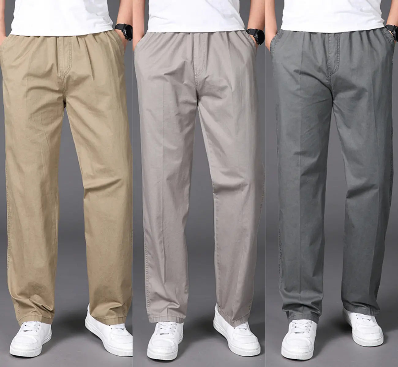 🔥【50-130KG】👖👖Nowe letnie spodnie męskie oddychające i wygodne
