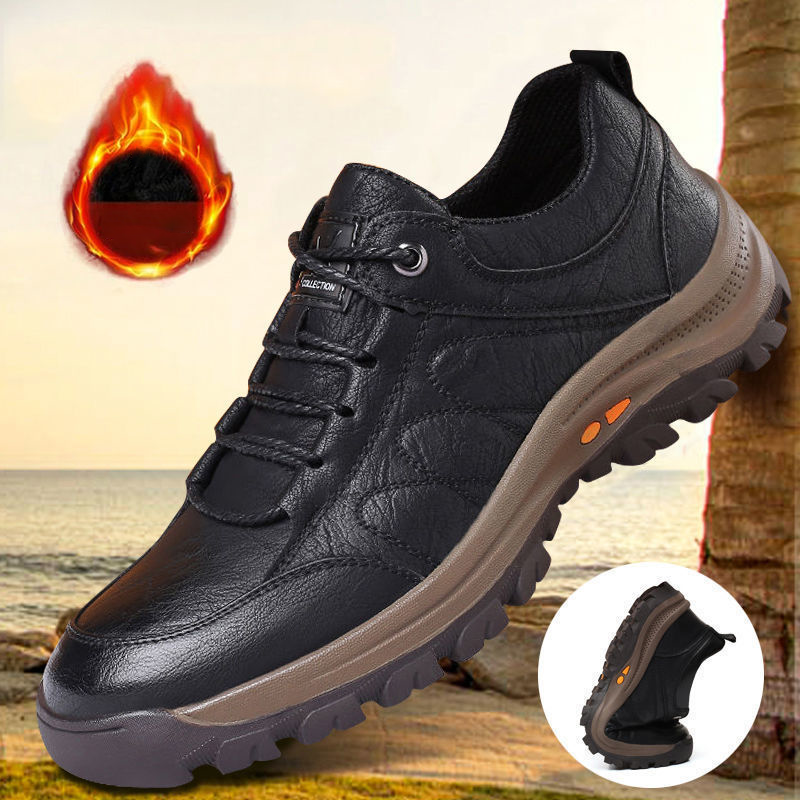 zapatos de cuero para hombre de nueva moda de invierno 2026, extremadamente cómodos