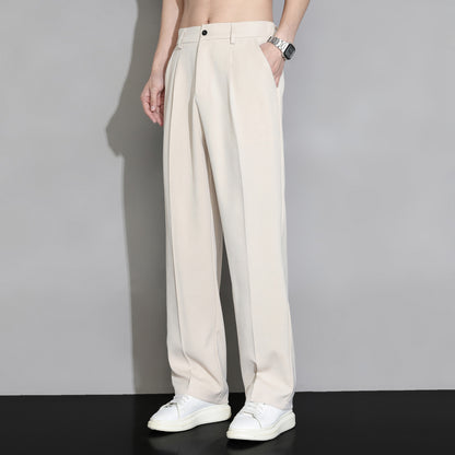 🆒👖 -50%🔥【40-120 kg】Męskie letnie spodnie casual z chłodnego materiału – szybkoschnące, luźny krój i wygoda