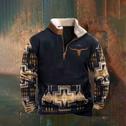 👕🔥【50% ZĽAVA】【S-4XL】2025 Moderná pánska jesenná a zimná mikina s 3D potlačou a teplým materiálom