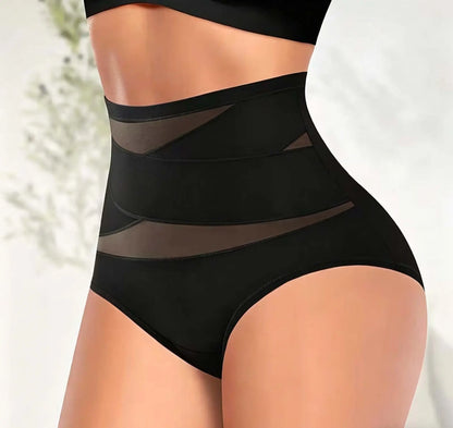 🔥 Majtki damskie z wysokim stanem plus size – krzyżowy fason, modelowanie brzucha i wygodne dopasowanie ✨