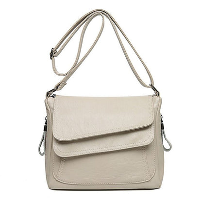 👜 【DOPRAVA ZDARMA】Stylová ramenní kabelka z prémiové měkké kůže ✅ Luxusní materiál ✅ Univerzální design ✅ Praktické uspořádání