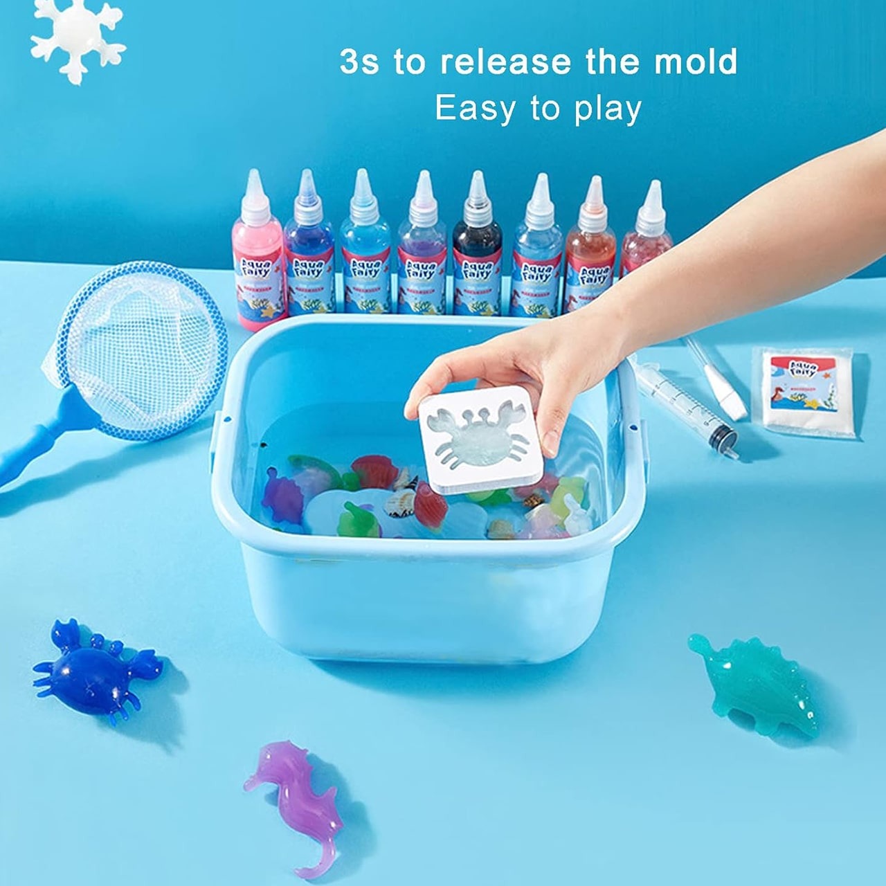 🎨🔥【-50% ΣΗΜΕΡΑ】Δημιουργικό παιδικό σετ ζωγραφικής με 6 χρώματα & 24 σχήματα – τέλειο για δώρο