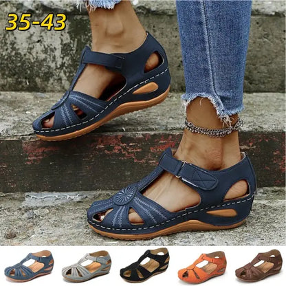 ✨🩰【Oferta sezonowa】【35-43】Sandały rzymskie damskie – wygodna miękka skóra, płatność przy odbiorze