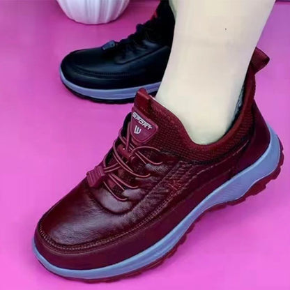 🌈⛄【35-41】Nowe damskie buty sportowe, miękka podeszwa, wygodne, wykonane ze skóry naturalnej, na jesień i zimę
