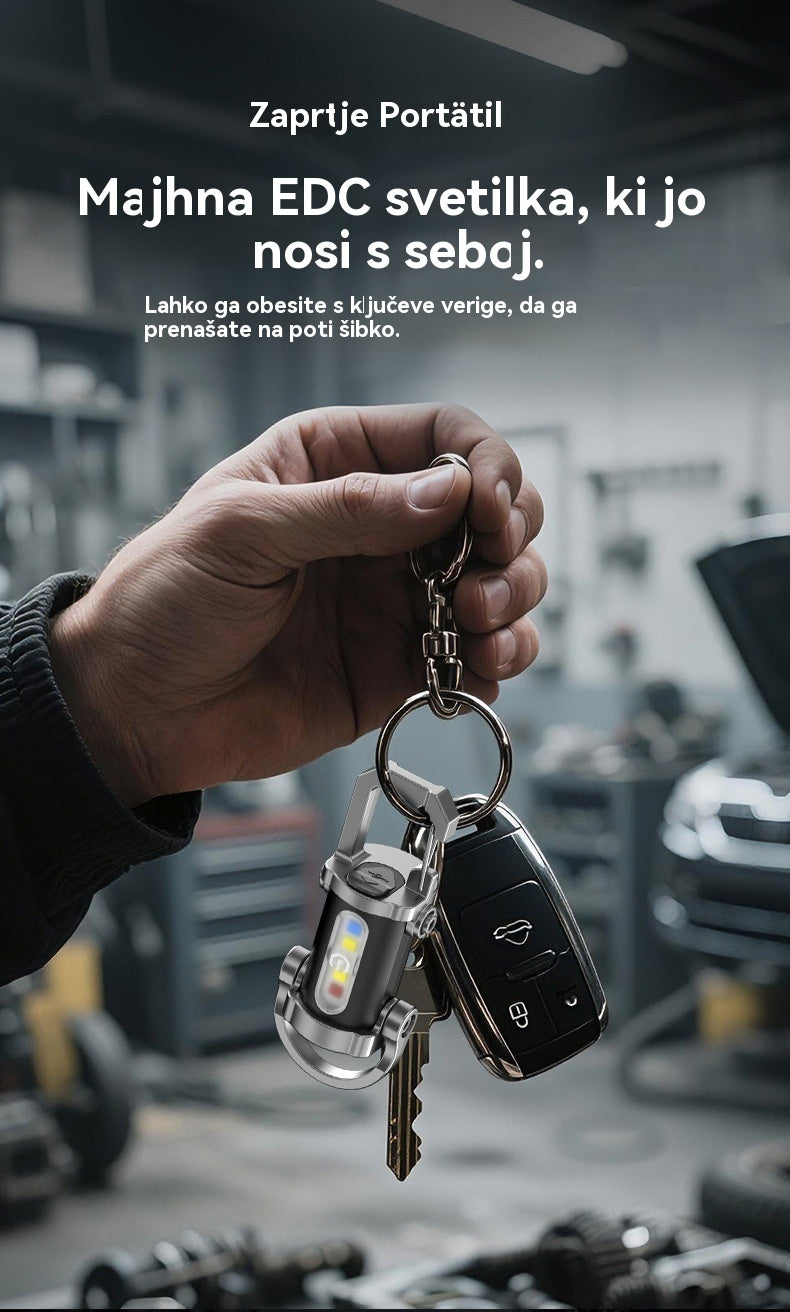 🔥【Kupite 2, dobite 2 gratis】🔥【Specijalna ponudba】Mini vodoodporna svetilka – 1200 lm, prenosna