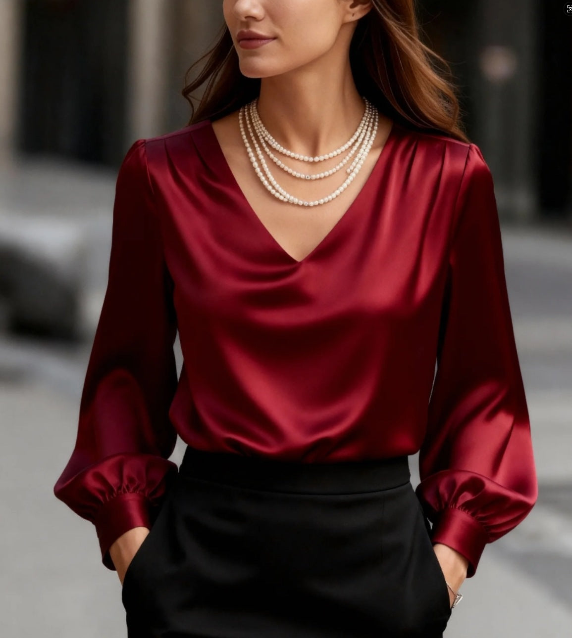 【S–2XL】🌷Nova ženska bluza – preprosta, elegantna in primerna za vsakodnevno nošenje