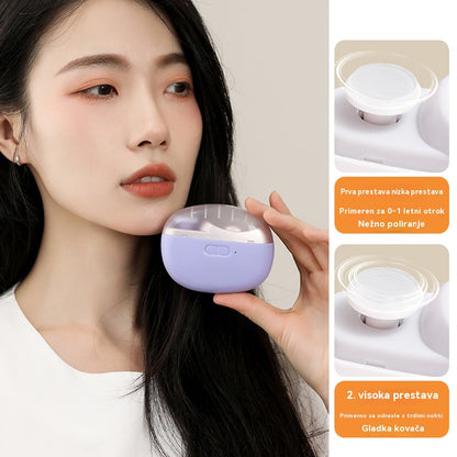 🔥Pametni električni ščipalnik za nohte z zaščitno funkcijo, brušenjem, osvetlitvijo in poliranjem