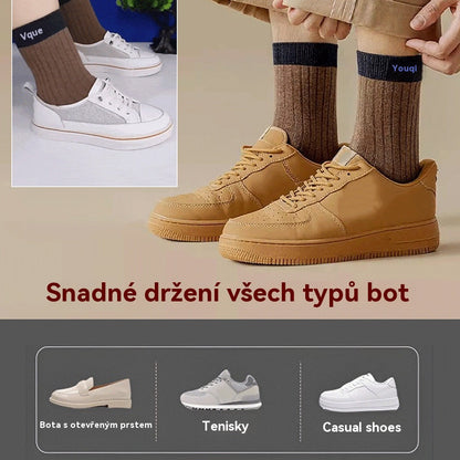 ❤️【1 sada za 10 páry】Pánské hřejivé a zápach odpuzující ponožky - odvádějí pot a jsou prodyšné, udržují nohy v suchu a pohodlí