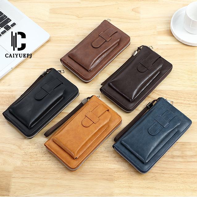 💼【Cumpără 1, primești 1 GRATIS🔥】Portofel bărbătesc multifuncțional din piele naturală, lucrat manual – Stil nou & elegant