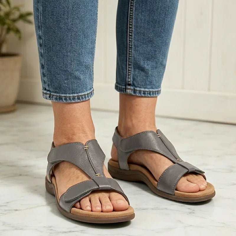 👡 Dámske sandále L–4XL – zapínanie na suchý zips, pohodlné, veľké veľkosti, platba na dobierku a doprava zdarma