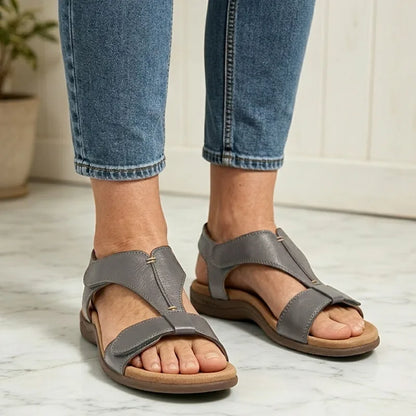 👡 Dámske sandále L–4XL – zapínanie na suchý zips, pohodlné, veľké veľkosti, platba na dobierku a doprava zdarma