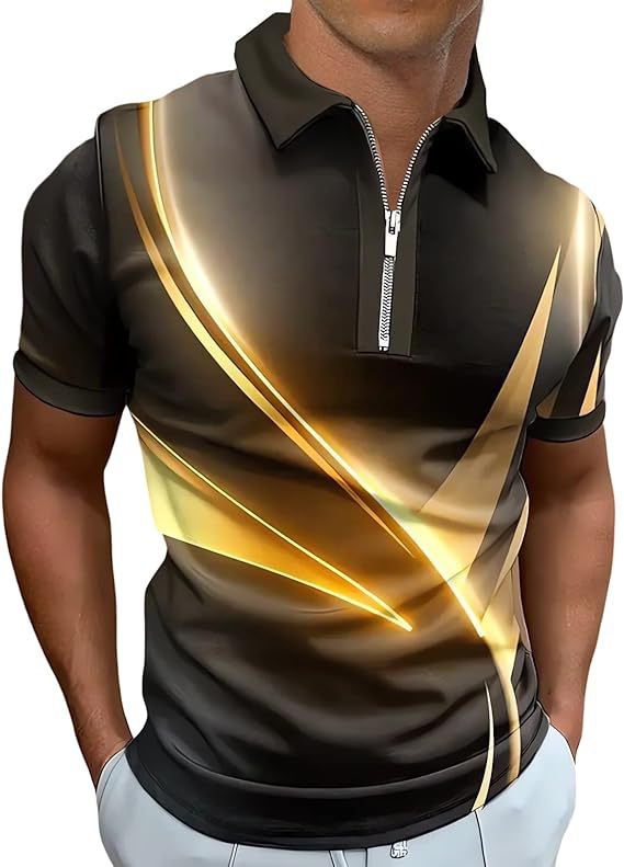 😎 50% taniej | Męska koszulka polo z krótkim rękawem S-6XL 2026