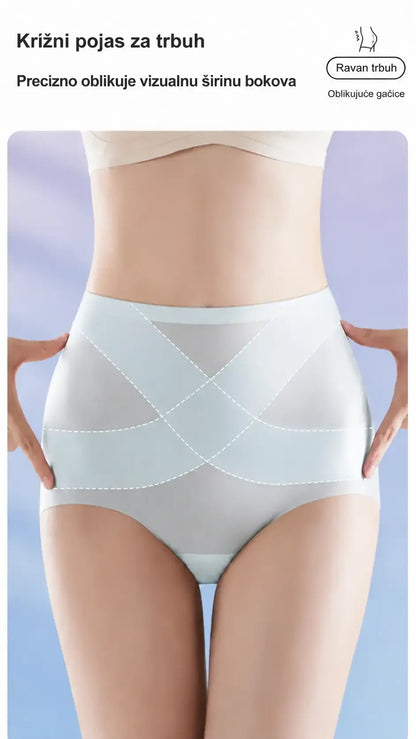 🔥🩲 (6 komada) Posljednji dan – 50% popusta – Novi Ice Bandage bešavne gaćice visokog struka