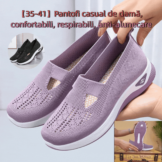 😍🔥【Top Vânzare 2025】👟【35–41】Pantofi casual de damă – confortabili, respirabili și anti-alunecare 💨💃 Perfecti pentru mers zilnic | Stoc limitat