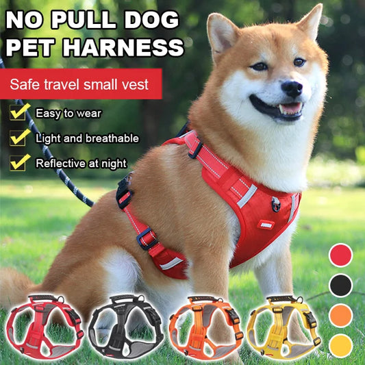🐶 【5–30 kg】Postroj proti tahání – 🎁 Ideální dárek pro každého milovníka psů