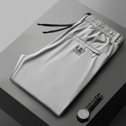 👖Hit rasprodaje 【50% popusta】 [40-115 kg] Nove muške elastične svilene hlače za proljeće i ljeto 2026.