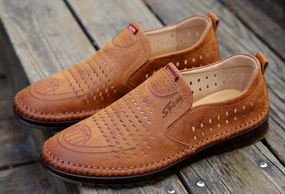 🔥👞 【39-44】Ręcznie robione męskie skórzane buty 2026 | Styl casual na zewnątrz