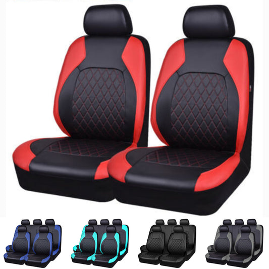 🔥【30% Kedvezmény】🚗Univerzális puha bőr autós üléshuzat készlet – Kényelmes és elegáns