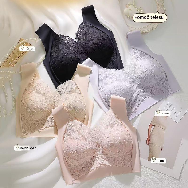 ✨💓【KUPITE 1, DOBITE 1 ZASTONJ】Nov nedrček brez trdih kostič s push-up učinkom – proti popuščanju (40-100 kg)