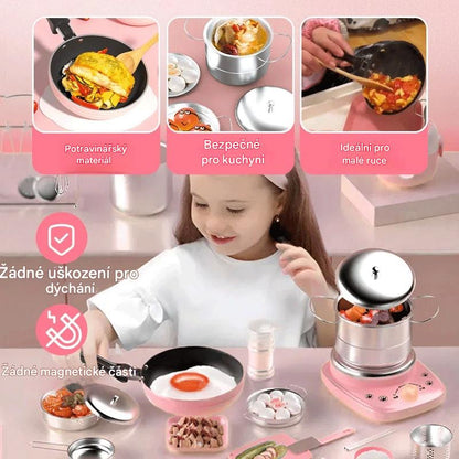 🎁🍳 【50% SLEVA】Nová dětská mini kuchyňka – Otevřete svět kulinářské fantazie