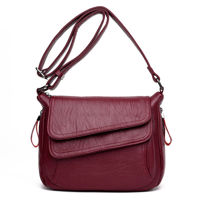 👜 【DOPRAVA ZDARMA】Stylová ramenní kabelka z prémiové měkké kůže ✅ Luxusní materiál ✅ Univerzální design ✅ Praktické uspořádání