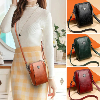 🔥👜[Promocja ograniczona czasowo] 💖2026 nowa mini wielofunkcyjna modna torba na ramię ze skóry naturalnej, mała i wykwintna