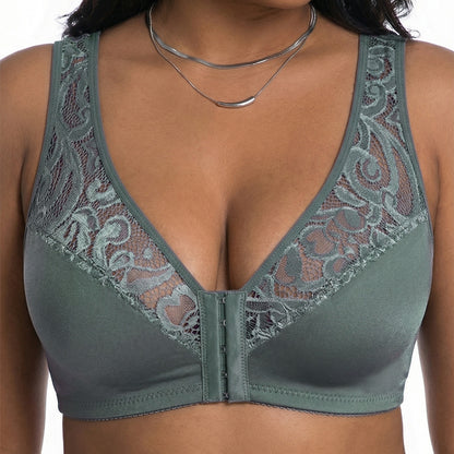 💖 Biustonosz push-up 3 szt. L–4XL – koronka, modelujący | drugi -50%