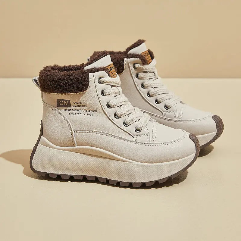 🔥【Promocja sezonowa -50%】🥰 Damskie zimowe buty sportowe wysokie, ocieplane